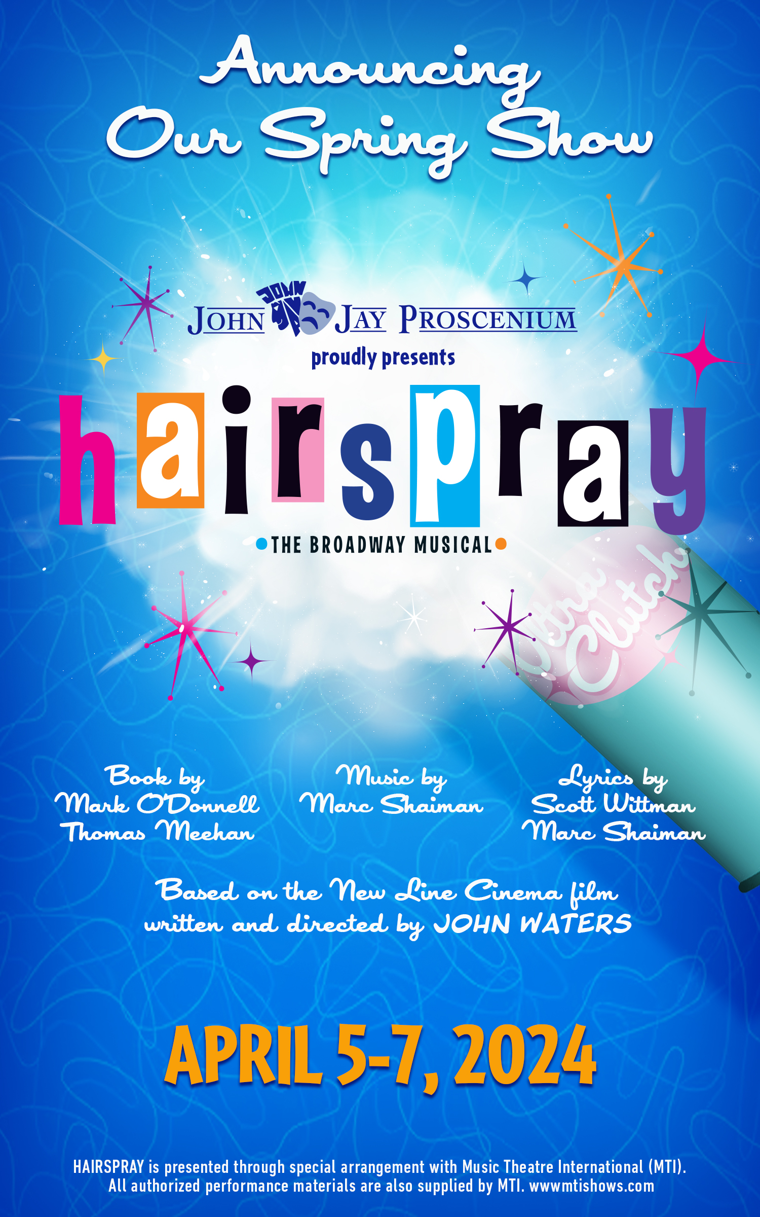 Hairspray flyer